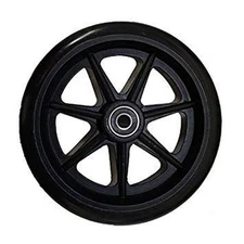 Front and Rear 6” Rollator Replacement Wheel Assembly (1) 1