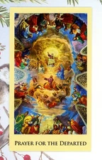 Prayer for the Departed (2" x 3 1/2") Heavy Paperstock Holy Card