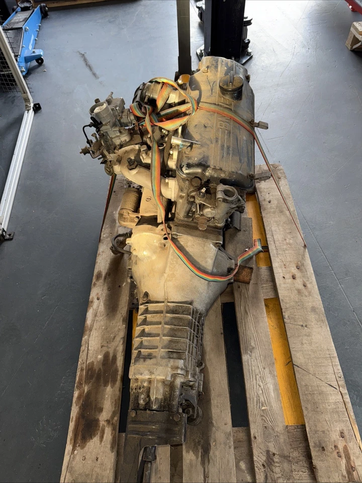 BMW E10 1802 02 M10b18 Motor Engine Getriebe - Bild 2 von 4
