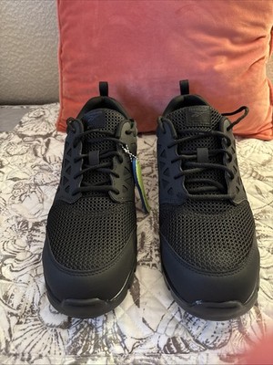 Reebok Work Men's Sublite Cushion Work Comp Toe Working Shoes Black Size: 12W