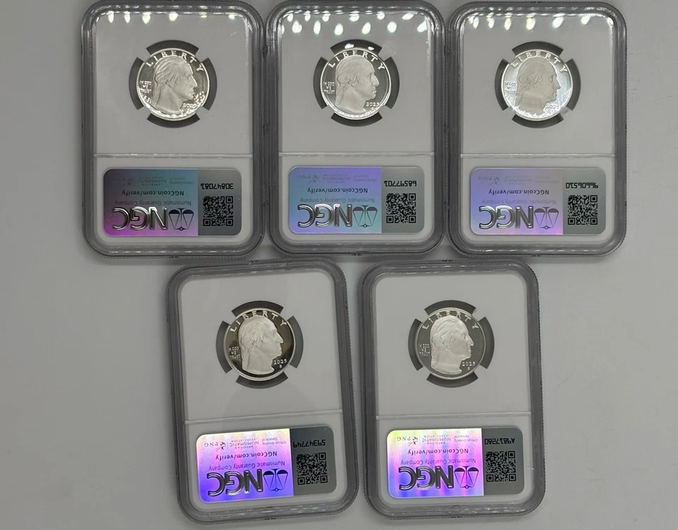 2025 S SILVER PROOF SET AMERICAN WOMEN PF 69 🔥FIRST RELEASES🔥FROM AWQ SET - Image 2 of 2