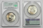 1964-D Kennedy Half Dollar 50c, CAC MS65 light toning  #9089