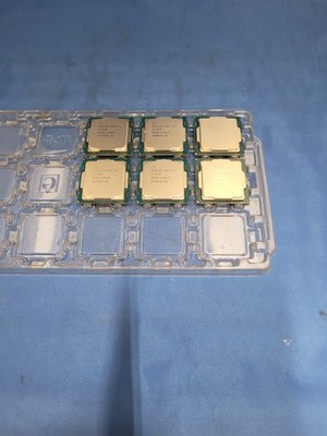 LOT OF 6  INTEL CORE I3-8100  3.60GHZ  SR3N5  CPU PROCESSOR