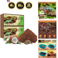 Coconut Fiber Terrarium Bedding Reptile Bedding for Reptiles Amphibians Snakes