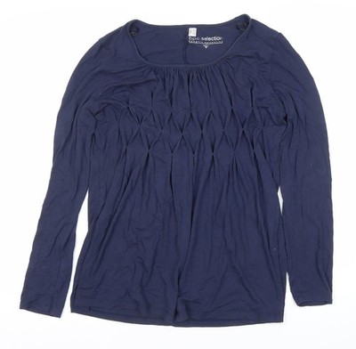 Blaue Tunika-Bluse Damen UK-Größe 12 Stück Auswahl
