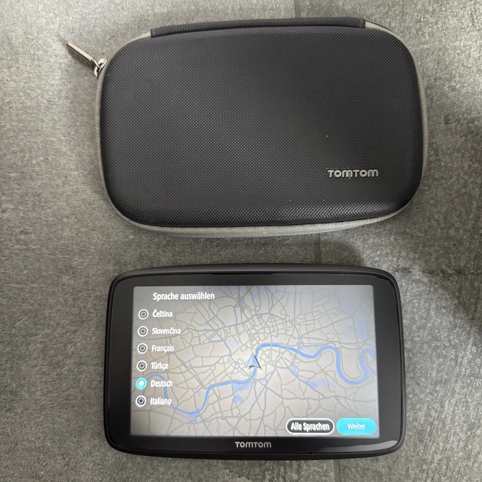 TomTom Go 6200 Navigationsgerät mit Wi-Fi - Schwarz - Bild 2 von 2
