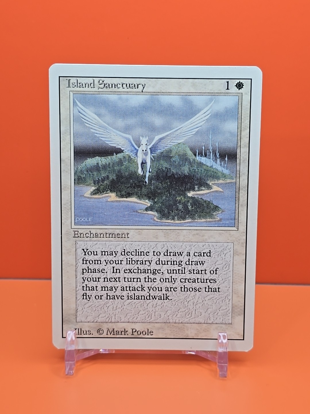 ⚪️⚪️⚪️ 1994 MAGIC THE GATHERING ISLAND SANCTUARY REVISED 3RD EDITION PLAYED ⚪️