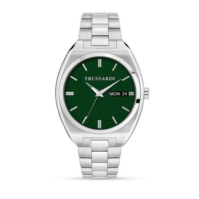 Trussardi Metropolitan   Herrenuhr Mit Grünem Zifferblatt (R2453159011)