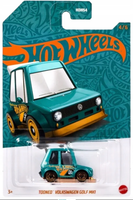 Tooned Volkswagen Golf MK1 - Pearl&Chrome Hot Wheels 1:64