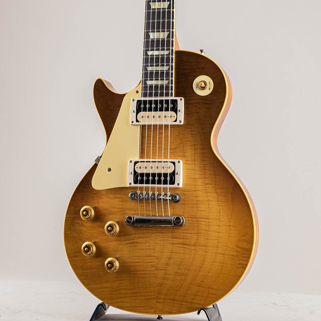 美品Gibson 1959 VOS PSL Green Lemon Fade Gibson Custom Shop 1959 LES Paul Standard Reissue Left Hand Green
