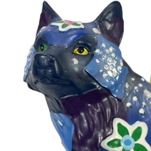 Westland Giftware Wolf Figur Call Of The Wolf Las Luces Sonne Mond blau - Bild 12 von 12