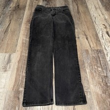 vintage 80s 90s Lee Riders 6 USA Made Black Denim Mom Jeans 8 