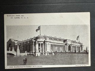 1904 St Louis Worlds Fair Selige 1080 Manufacturers Building