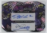 2024 Leaf Vivid Dual Auto White Prismatic 2/6 Blake Corum Donovan Edwards