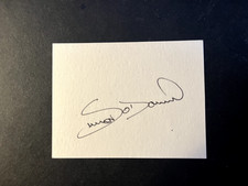 SIMON O'DONNELL - AUSTRALIAN TEST CRICKETER - SIGNED WHITE CARD