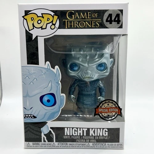 Funko POP! Game of Thrones Night King Metallic Special Edition W/ Protector #44