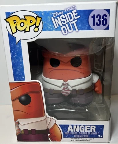 Funko Pop Disney Pixar Inside Out - Anger #136