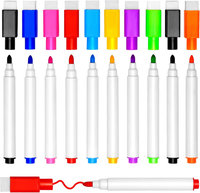 Dtydecle 10 Pcs Folienstift Abwischbar Magnetisch Whiteboard Stifte
