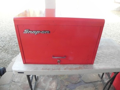 Snap-On KRA59J 9 Drawer Flip Top Chest Red 26'' Wide 1 Key USA