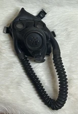 WWII USN U Gas Mask Vintage Navy Incomplete