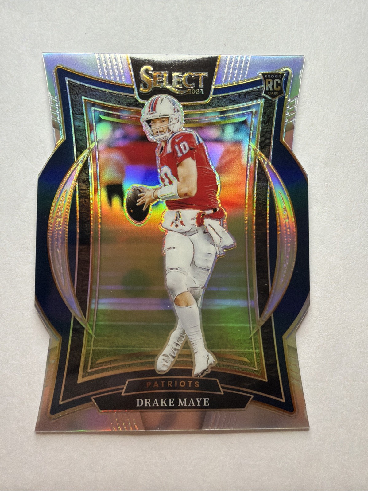 2024 Panini Select Concourse Silver Die Cut Drake Maye RC #27