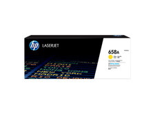 HP 658A Yellow Original LaserJet Toner Cartridge, 6,000 pages, W2002A