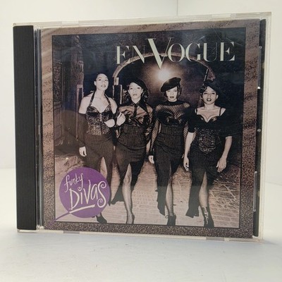 En Vogue - Funky Divas CD (1992) EastWest Records 90s R&B Soul - Free Your Mind