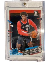 Panini 2023-24 Donruss Optic Rated Rookie #239 Scoot Henderson Trail Blazers NBA