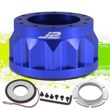 J2 2" 6-Bolt Blue Aluminum Steering Wheel Hub Adapter Spacer for Toyota Scion