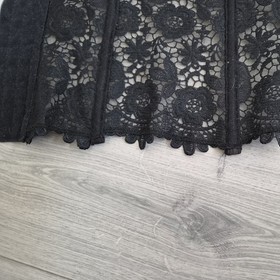 BNWT Vintage Ann Summers Black Embroidered Willa Corset Size 6-8 