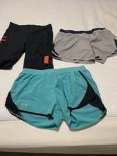 Lot Of 3 Women s Under Armour Shorts-size lar...