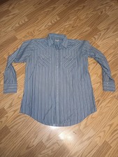 Vintage Ely Cattleman LS Pearl Snap Shirt. Men's XLT