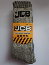 Mens JCB Casual Outdoor Socks UK 6-11 3 Pairs