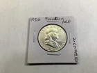 1955 Franklin 90% Silver Half Dollar in Uncirculated Condition 031326 27re