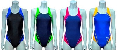CHEX Belize Sports Fit Badeanzug Schwimmanzug Racer Strapped Back Lycra 2026