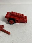 Lego Vintage 1980s Wind-Up Motor BB0046 Red With Key Tested Working