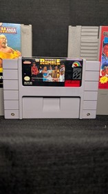 Nintendo NES/ SNES Game Lot of 3  Tag Team Wrestling, WrestleMania, Royal Rumble