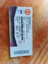 MANCHESTER UNITED V BIRMINGHAM CITY 1/1/2008 Ticket
