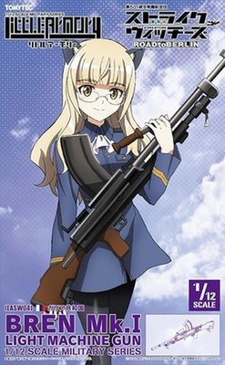 Little Armory x Strike Witches LASW04 BREN Mk.1 Light Machine Gun 1/12 Kit Japan
