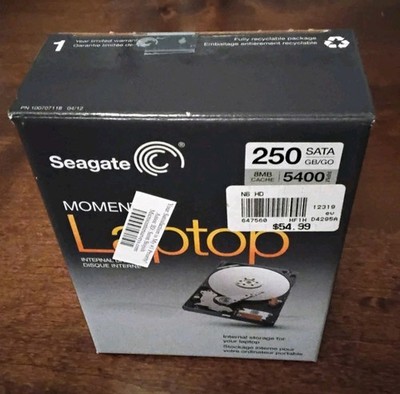 Seagate 250GB SATA 5400RPM 2.5'' For Laptop 