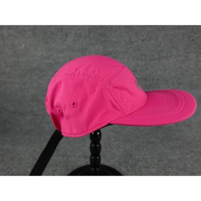Nike AW84 Dri Fit 5 Panel Hat Cap Pink Fuchsia Reflective Swoosh