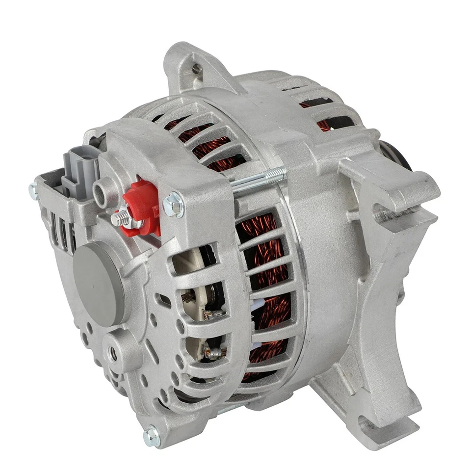 Alternator for 2005-2008 Ford Mustang 4.6L 135A 12V CW 6-Groove Clutch Pulley - Image 3 of 4