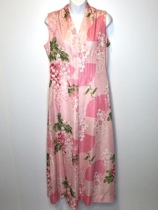 leslie fay floral maxi dress