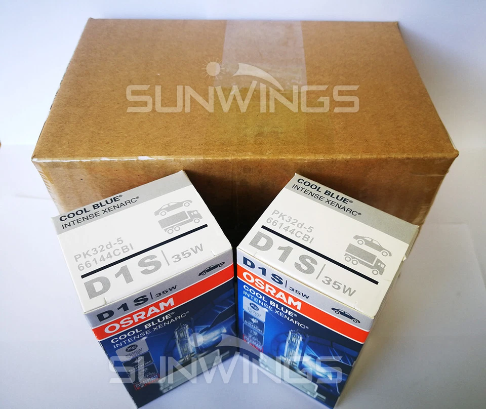 Osram PAIR XENARC D1S 66144CBI Cool Blue 5500K HID XENON LIGHT BULB - Image 3 of 4
