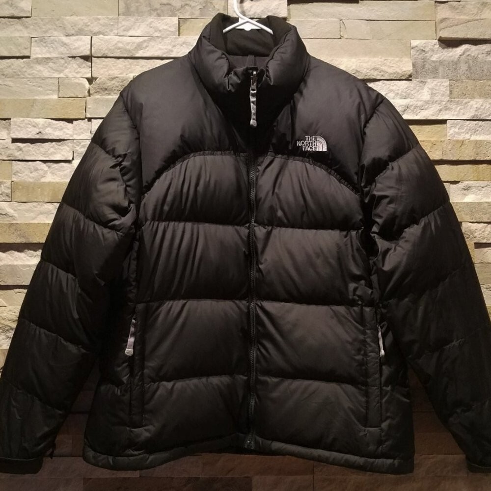 North Face XL Womens Black 96 Vintage Retro Nuptse 700 Down Puffer