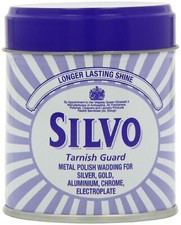 Image of Silvo Tarnish Guard Duraglit Wadding Metal Polish Silver 995 999 Gold Chrome 75g
