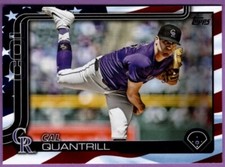 Cal Quantrill 2025 Topps Independence Day Variation 38 / 76