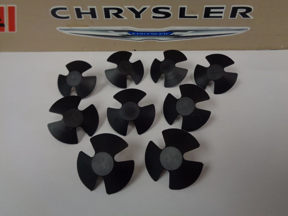 01-17 Chrysler Dodge Ram Jeep Hood Silencer Insulation Pad Retaining Trim Clip 9 - Image 2 of 4