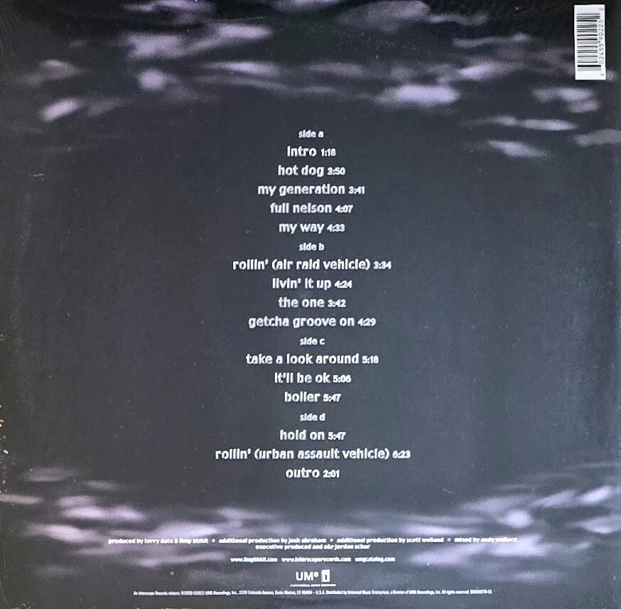 LIMP BIZKIT CHOCOLATE STARFISH AND THE HOTDOG FLAVORED WATER- GRAY & BROWN VINYL - Image 2 of 2