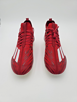 Adidas Adizero PrimeKnit Power Red Football Cleats Size 13 Adidas Adizero Primeknit Football Cleats Red White Men main image 2